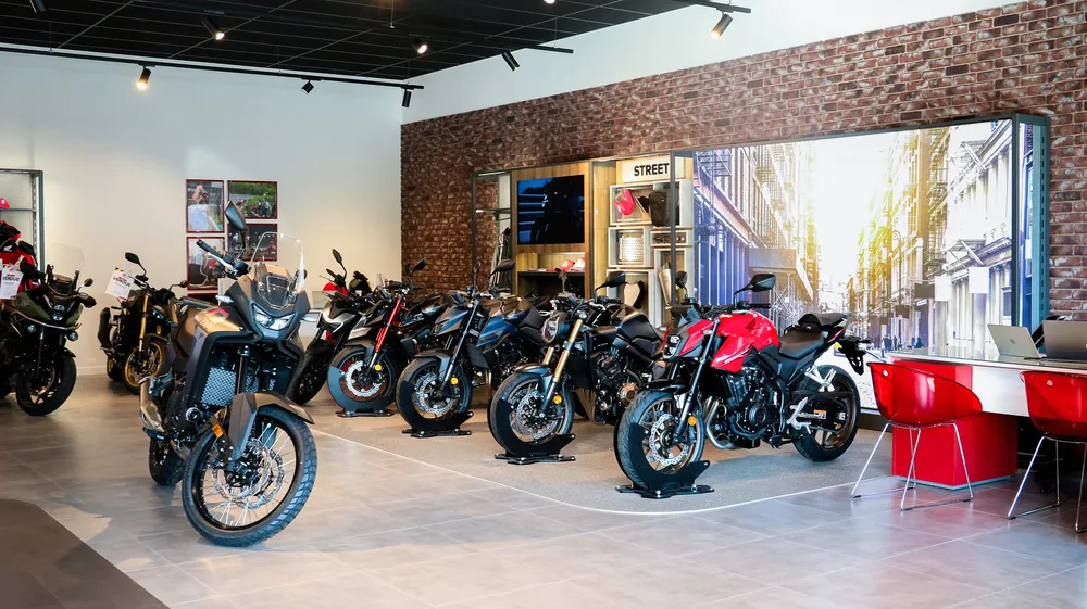 L'espace Street du showroom Honda de Labège