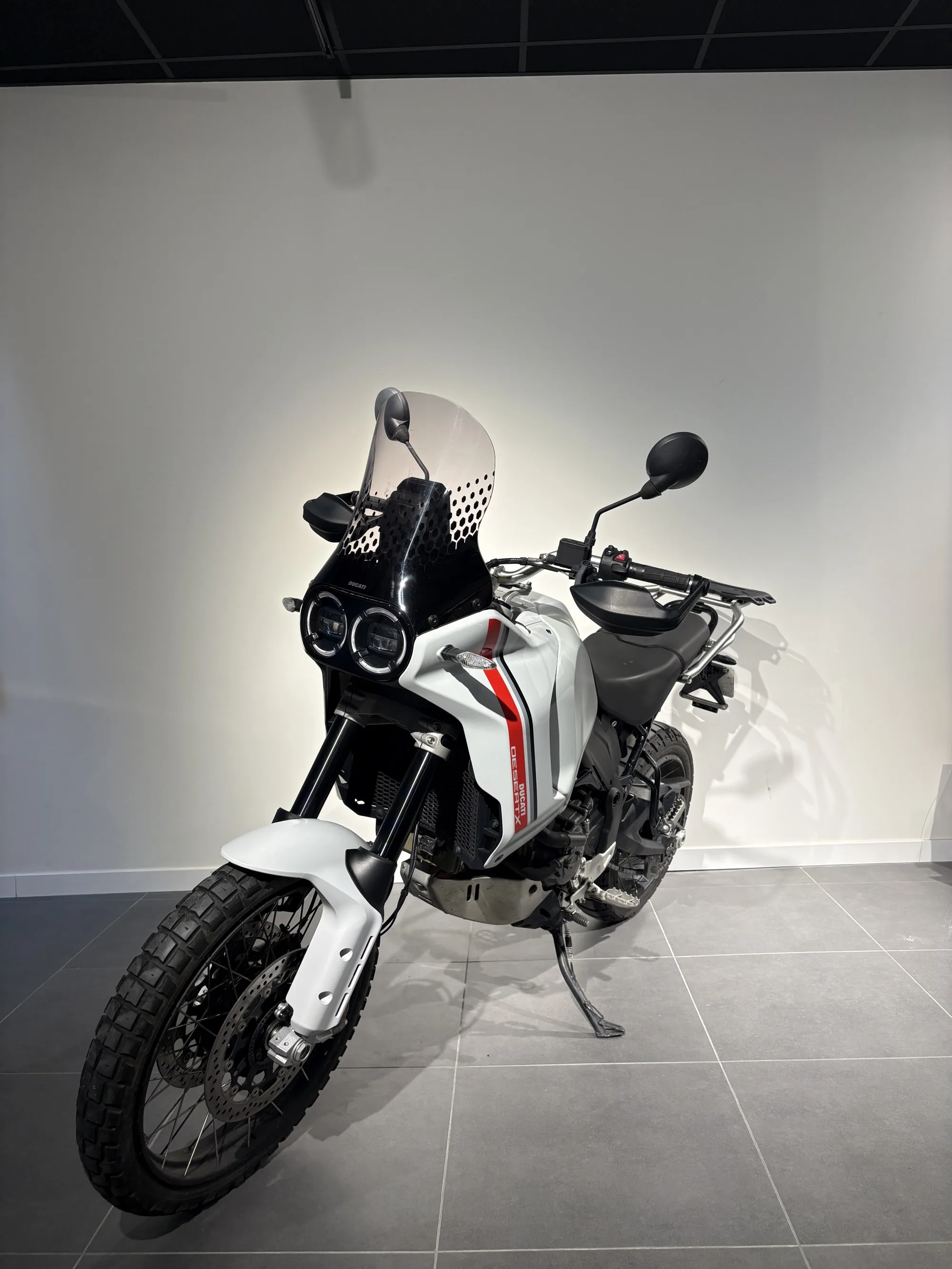 Ducati Desertx 937 White Livery