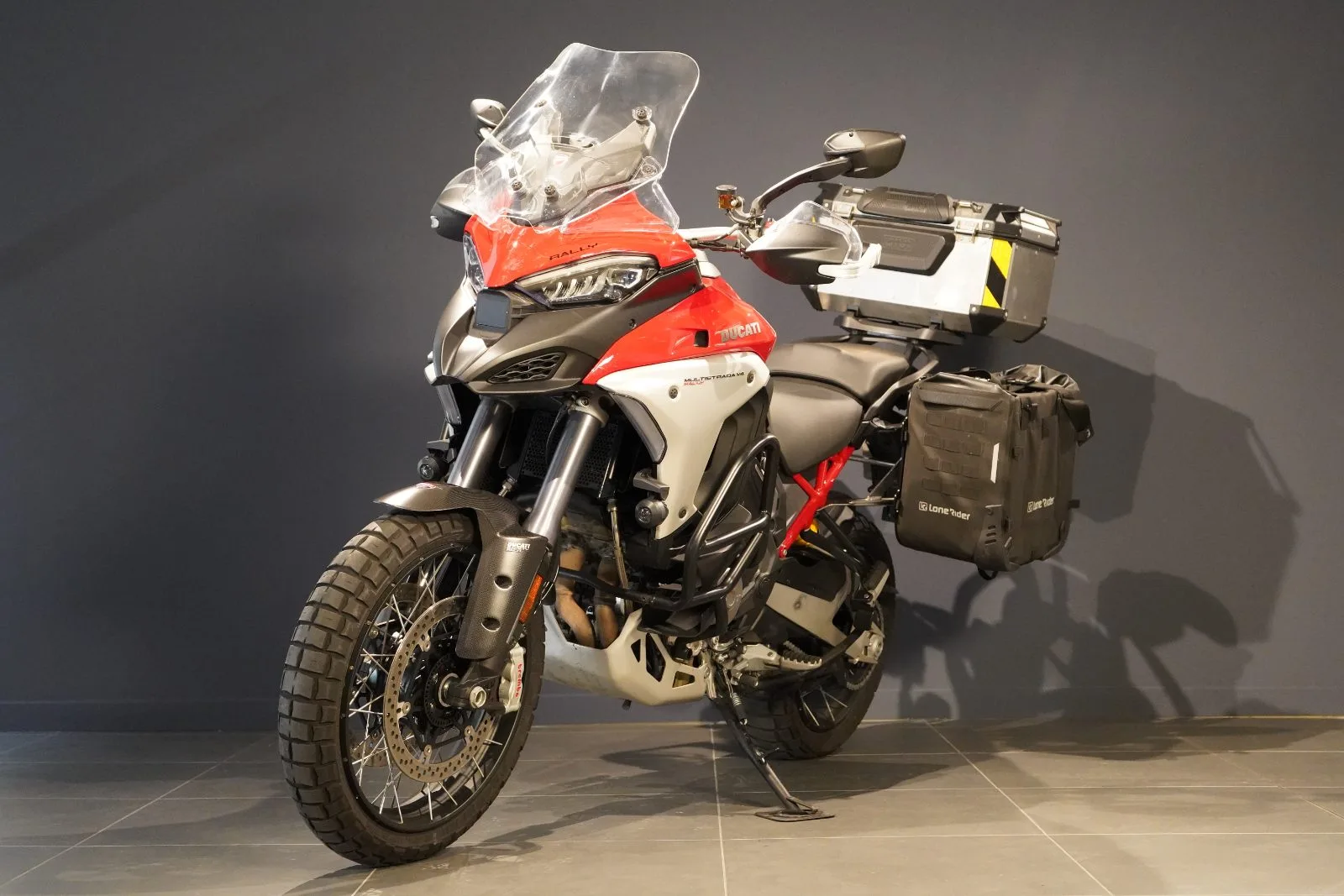 Zontes Multistrada V4 Rally Radar Red Spoked Wheels d'occasion