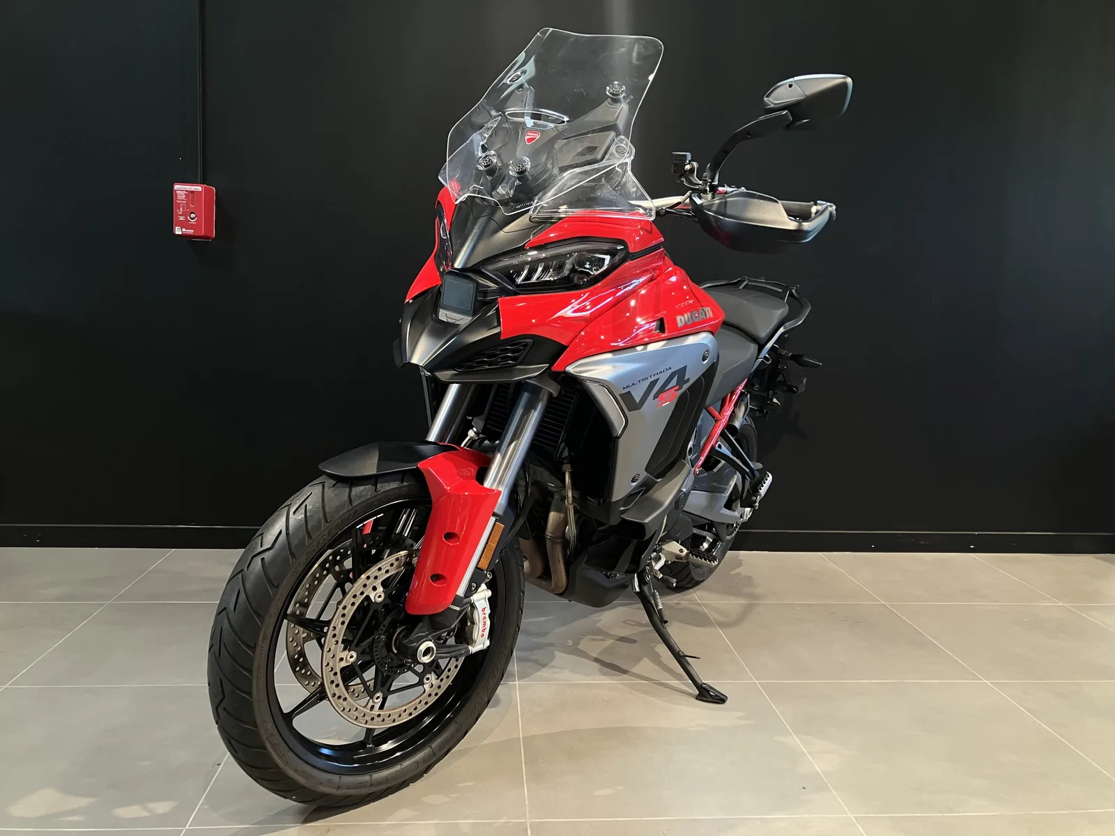 Zontes Multistrada V4 S Radar Red & Forged Rims d'occasion